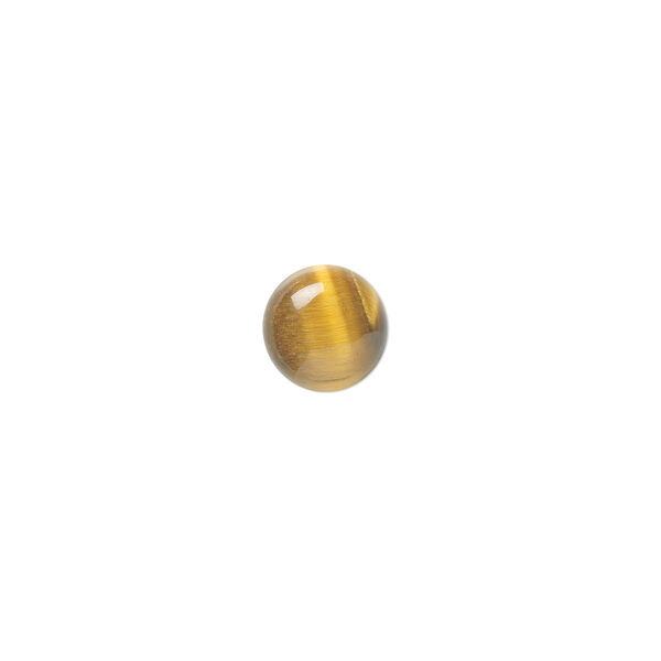 Tigereye 1pkg10, calibrated round cab natural B grade, 7mm image number 0