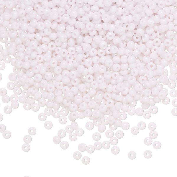 Seed bead, Preciosa Ornela Czech glass, pkg/500g, #11 rocaille, opaque pink, (73420). image number 0