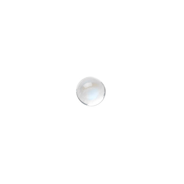 Rainbow moonstone 1pkg1, hand-cut calibrated round cab natural 6mm image number 0