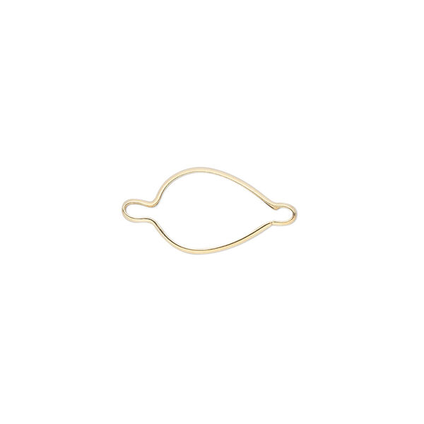 Link, Wrap-Tite®, 14Kt gold-filled, 12x8mm pear setting. Sold per pkg of 2. image number 0