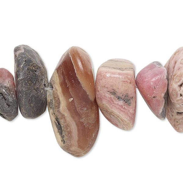 Rhodochrosite 1pkg1, chip bead natural 8 inch extra-large image number 0
