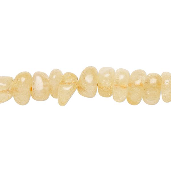 Citrine 1pkg1, rondelle bead 15.5-16 inch 6x4mm-9x5mm image number 0
