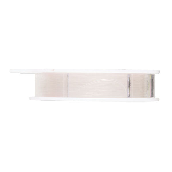 Cord, Beadalon® ELASTICITY®, elastic rubber, pkg/5m, 0.8mm diameter, clear. image number 1