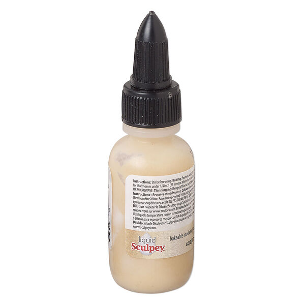 Liquid polymer clay 1pkg1, 1-fluid ounce opaque gold Liquid Sculpey® image number 0