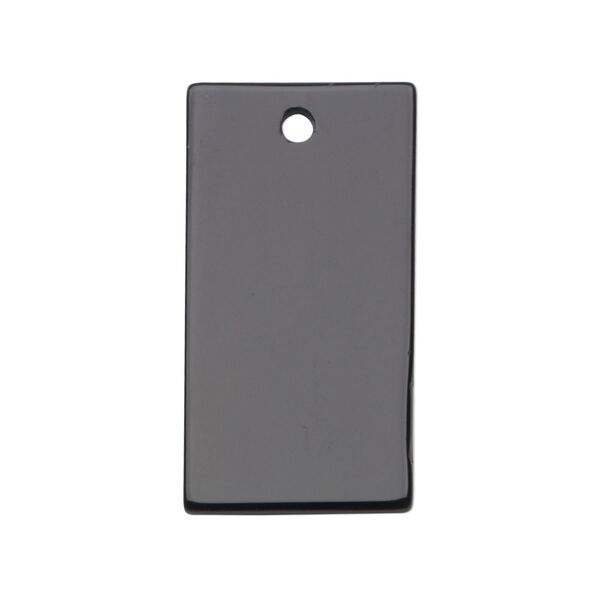 Black onyx 1pkg2, flat rectangle focal 32x17mm image number 0