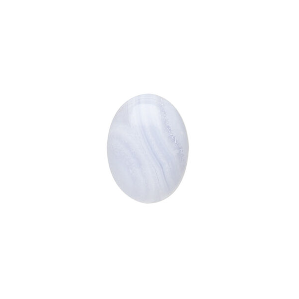 Blue lace agate 1pkg4, calibrated oval cab natural 16x12mm image number 0