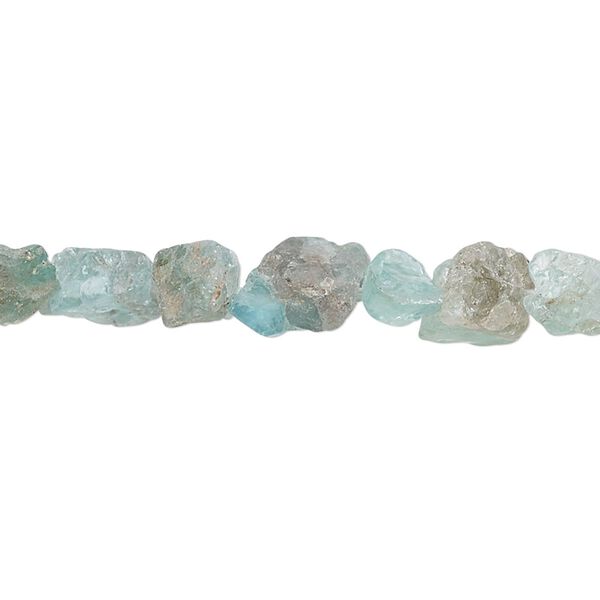 Apatite 1pkg1, rough nugget bead natural 8 inch mini image number 0