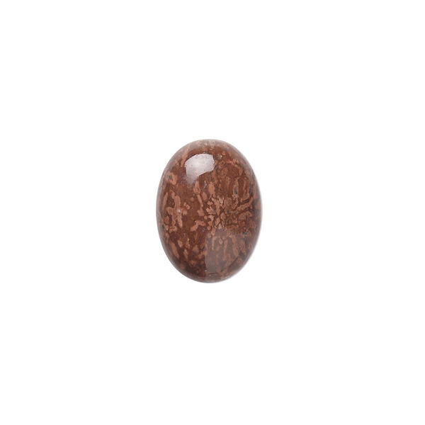 Brown chrysanthemum stone 1pkg2, calibrated oval cab natural 16x12mm image number 0