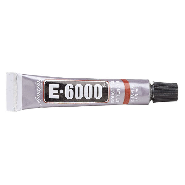 Adhesive, E6000®, pkg/(50)0.18-fluid-ounce tubes, clear. image number 0