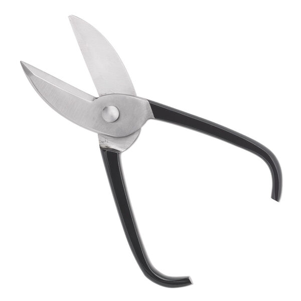 Shears, metal sheet cutter, steel, black, 6 inches. Sold individually. image number 0
