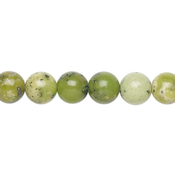 Chinese "chrysoprase" 1pkg1, round bead natural 15 inch 8mm image number 0