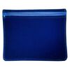 Anti-tarnish pouch, Zerust®, satin / nylon / "pewter" (zinc-based alloy), dark blue and blue, 10 x 8-inch rectangle with zipper. Sold individually. image number 0