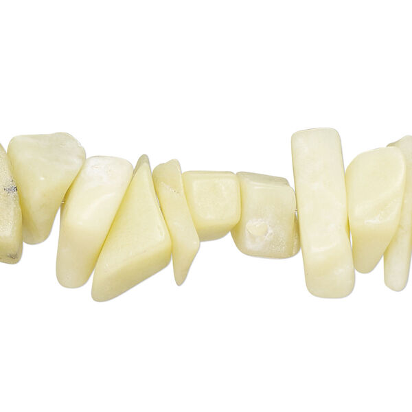 Olive new "jade" 1pkg1, chip bead natural C grade, 15.5-16 inch large image number 0
