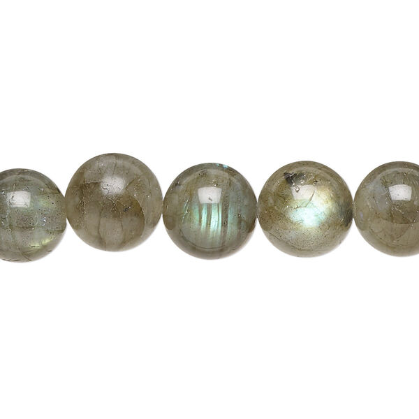 Labradorite 1pkg1, round bead natural B grade, 15.5-16 inch 10mm image number 0