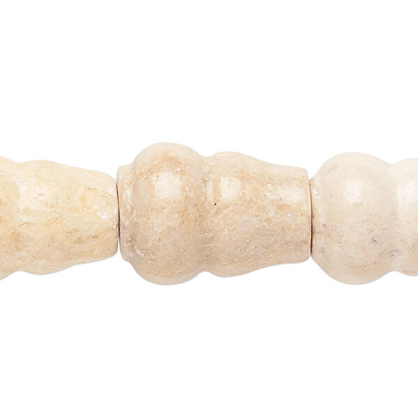 Riverstone 1pkg1, vase bead 15 inch 20x15mm-21x15mm image number 0