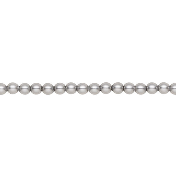 Pearl 1000pk grey, Swarovski® 3mm round 5810 image number 0