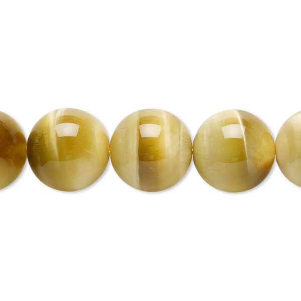 Honey tigereye 1pkg1, round bead natural 8 inch 12mm image number 0