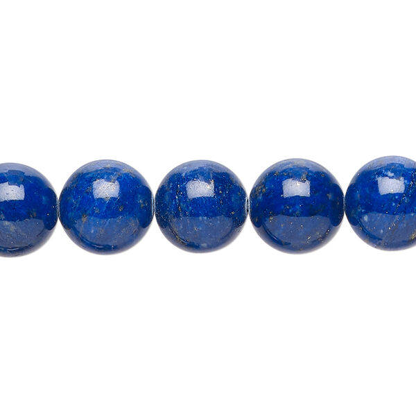 Lapis lazuli 1pkg1, round bead natural 15.5-16 inch 10mm image number 0