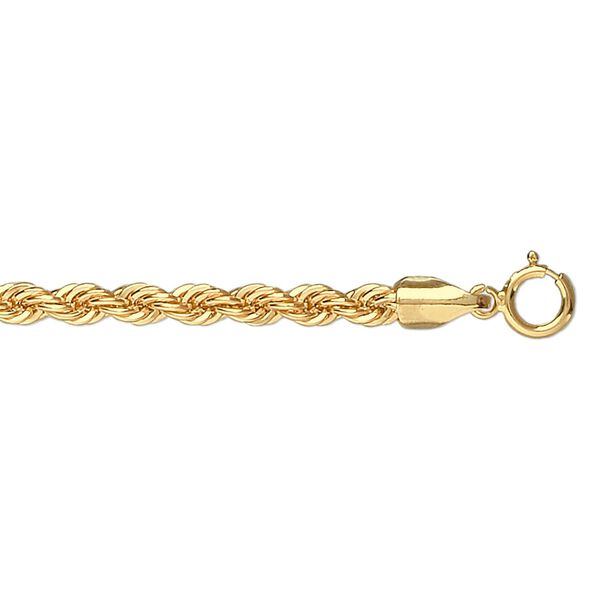 Chain, 14Kt gold-filled, 2.75mm French rope, 24 inches with springring clasp. Sold individually. image number 0