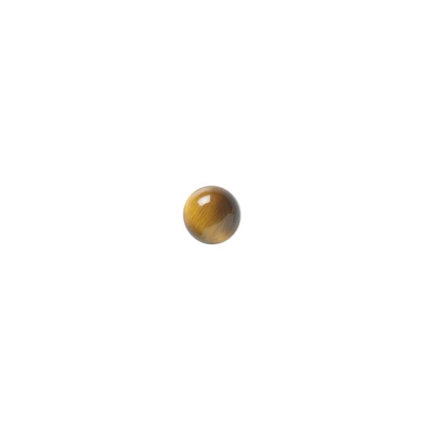 Tigereye 1pkg10, calibrated round cab natural 6mm image number 0
