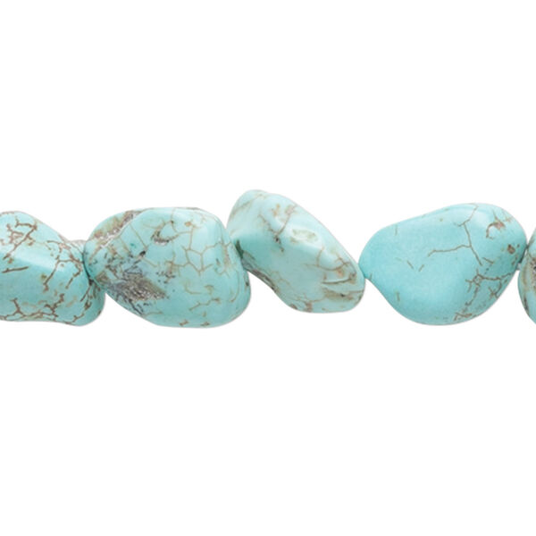 Magnesite 1pkg1, nugget bead 15 inch small image number 0