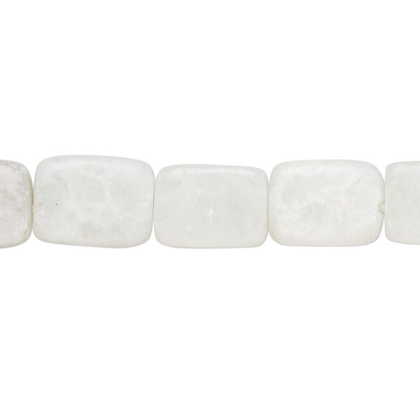 Amazonite 1pkg1, rounded flat rectangle bead natural 15 inch 11x9mm-12x10mm image number 0