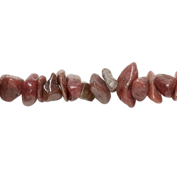 Rhodonite 1pkg1, chip bead natural 15 inch small image number 0