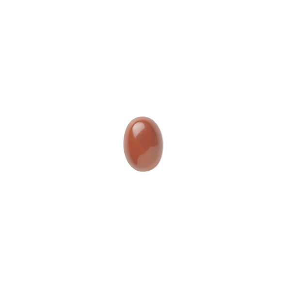 Red jasper 1pkg10, calibrated oval cab natural 7x5mm image number 0