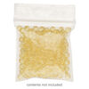 Bag, Tite-Lip™, oxo-biodegradable plastic, yellow, 1-1/2x1-1/2 inch top zip. Sold per pkg of 100. image number 0