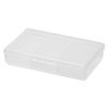 Organizer, plastic, 3-1/2x2x3/4 inch rectangle with six fixed cells. Sold per pkg of 10. image number 1