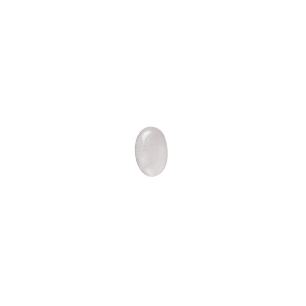 Rose quartz 1pkg16, calibrated oval cab natural 6x4mm image number 0