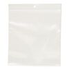 Bag, Tite-Lip™, plastic, clear, 4x4-inch top zip with top hole. Sold per pkg of 100. image number 1