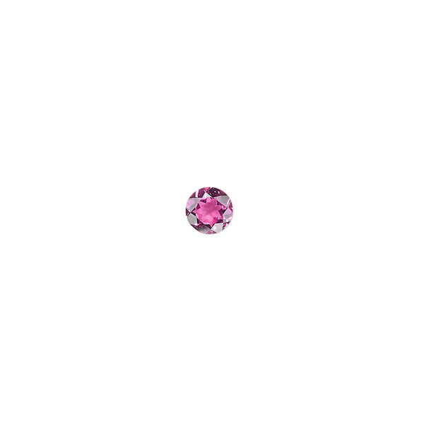 Pink tourmaline 1pkg1, hand-cut faceted round gem natural A grade, 5mm image number 0