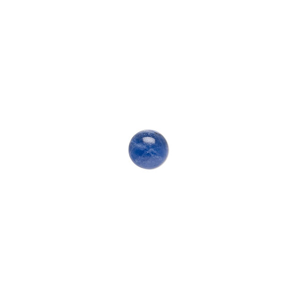 Sodalite 1pkg10, calibrated round cab natural B grade, 6mm image number 0