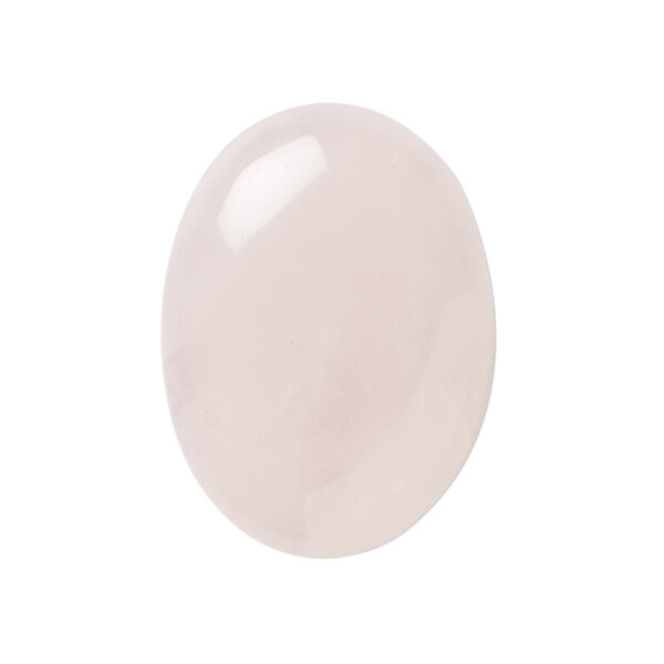 Rose quartz 1pkg2, calibrated oval cab natural 30x22mm image number 0