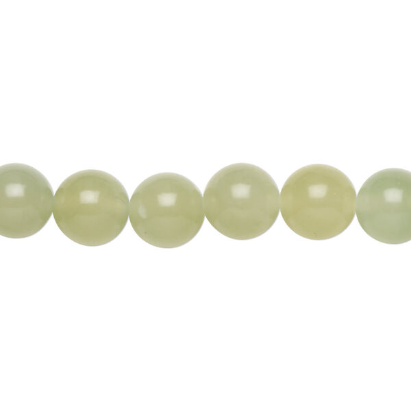 Sea green new "jade" 1pkg1, round bead natural 15.5-16 inch 8mm image number 0