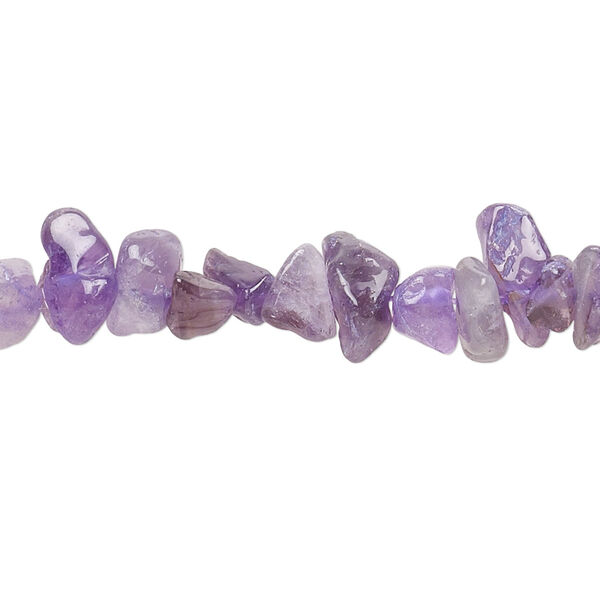 Amethyst 1pkg1, chip bead 15 inch small image number 0