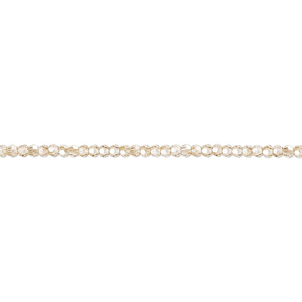 Bead 1440pk crystal golden shadow, Swarovski® 2mm round 5000 image number 0