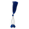 Lapis lazuli 1pkg2, hand-cut top-drilled puffed kite bead natural 17x10mm image number 1