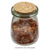 Bottle, glass and cork, clear, 2-3/4x2-1/4 inch with cork stopper and 1-1/2-inch opening. Sold individually. image number 0