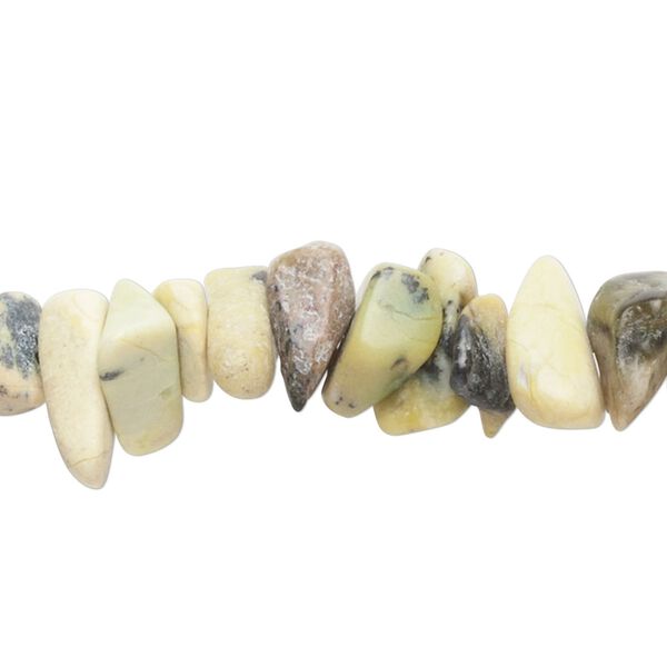 Yellow "turquoise" 1pkg1, chip bead natural 15 inch medium to extra-large image number 0