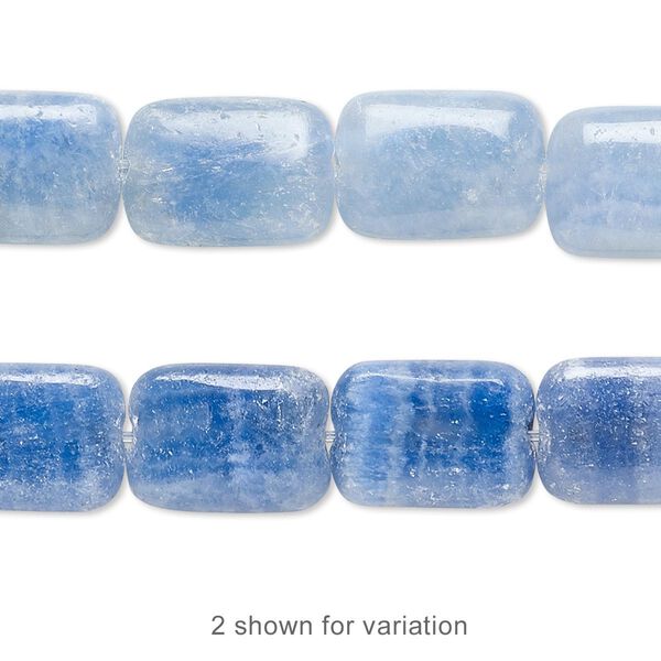 Italian "onyx" 1pkg1, flat rectangle bead 15.5-16 inch 14x10mm image number 0