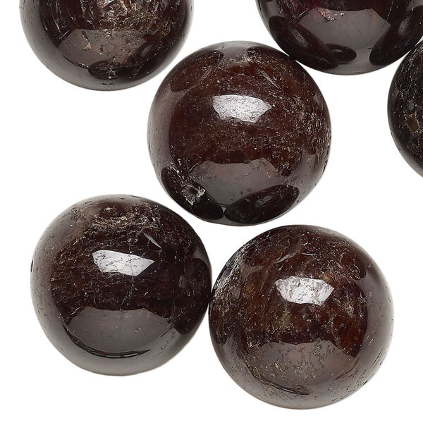 Bead, garnet (dyed), 19-21mm round, C grade, Mohs hardness 7 to 7-1/2. Sold per pkg of 6. image number 0