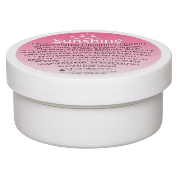 Cleaner, polishing cream, Sunshine. Sold per 2-ounce jar. image number 0