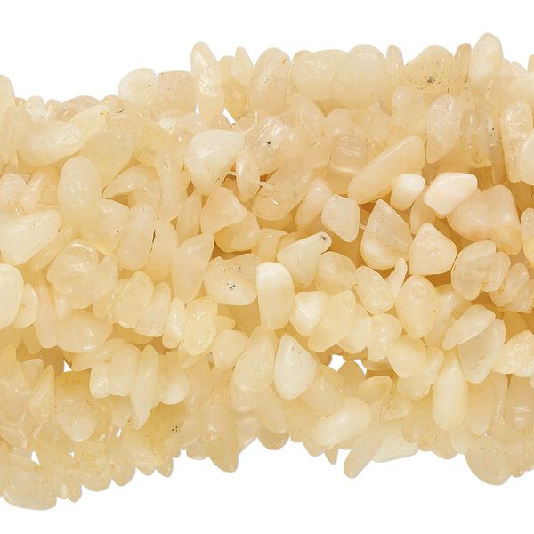 Yellow calcite 1pkg10, chip bead natural 34 inch medium image number 0
