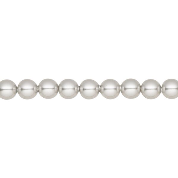 Pearl 500pk light grey, Swarovski® 5mm round 5810 image number 0
