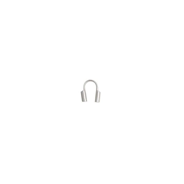 Wire protector, Accu-Guard™, stainless steel, 5mm tube with 0.5mm inside diameter. Sold per pkg of 100. image number 0