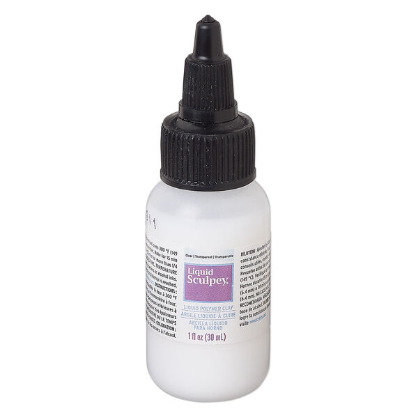 Liquid polymer clay 1pkg1, 1-fluid ounce transparent clear Liquid Sculpey® image number 0