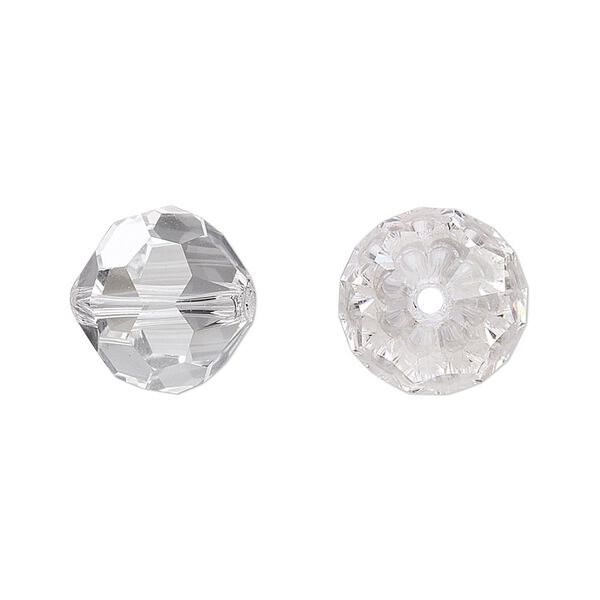Bead 60pk clear, Asfour Crystal 14mm faceted round image number 0