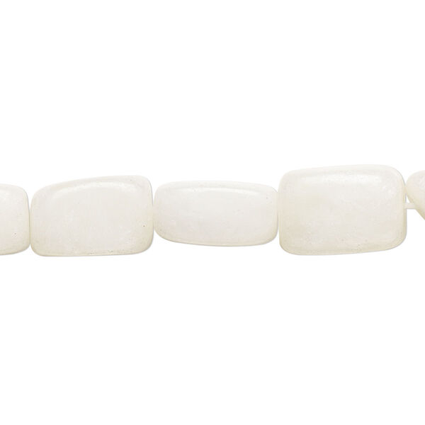 Sea green new "jade" 1pkg1, tumbled pebble bead natural 15 inch large image number 0